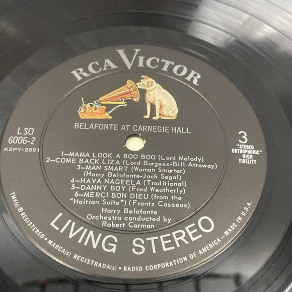 Harry Belafonte At Carnegie Hall The Complete Concert Vinyl Records 2 LP’s - Picture 8 of 11